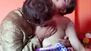 Super deep kissing at night