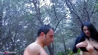 Eighteen year old with ideal figure fucking with old man
