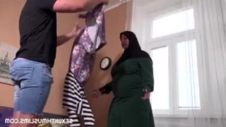 Afghanistan amateur in muslim headscarf