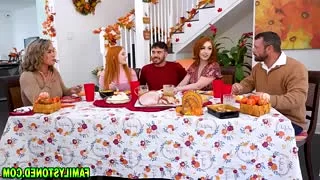 Flame-haired virgin gets cunnilingus