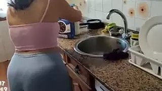 Colombian has adultery sex in the morning