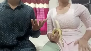 Bihari virgin fucking with banana
