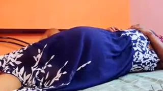 Horny gal has sex