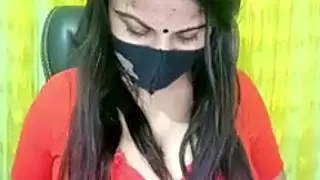 Bangali with massive boobs in live show