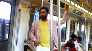 Great milf on the bus