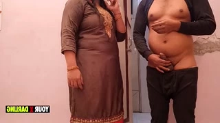 Caught masturbating at the bathroom