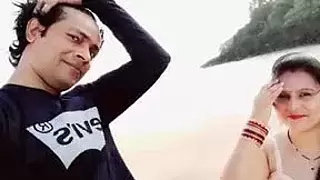 South indian in swim set outdoor