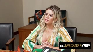 Wild fucked from the back in the office