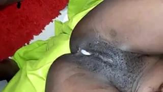 African with pussy licking the dick