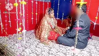 Married bride at the wedding
