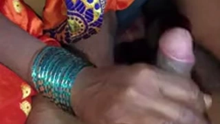 Horny virgin fucking in cowgirl position