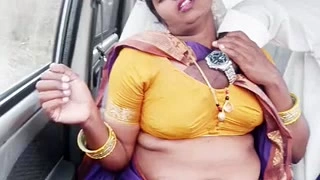 Telugu fucking with driver in the car