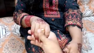 Happy queen has sex with husband