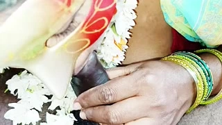 Romantic pornstar jerking the dick