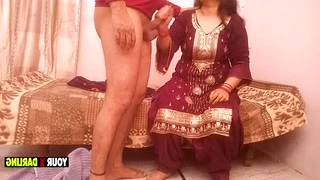 Hindi sister-in-law fucks with step brother
