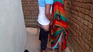 Desi aunty fucks with stepson