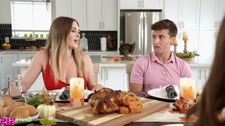 Step sister fucking threesome in fantasy