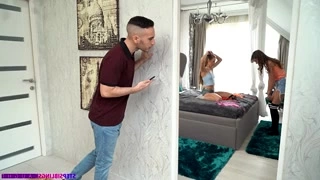 European with hairy pussy experiences orgasm