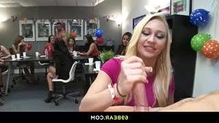 Horny gets slammed at a swinger party