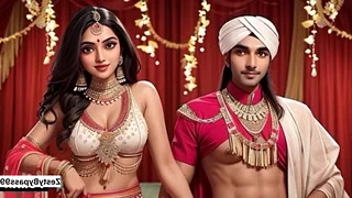 Desi jethani has gangbang