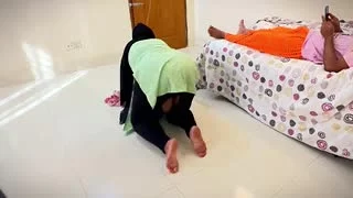 Housewife masturbating in the hotel