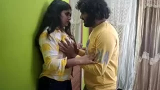 Romantic with big nipples licks