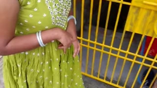 Young girl-friend outside