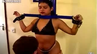 Nasty slave has sex with dude