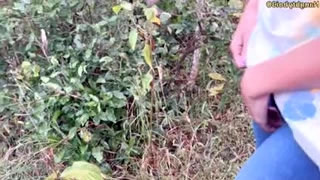 Ex gf fucking with bf outdoor