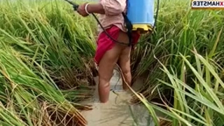 Cute beauty in the village