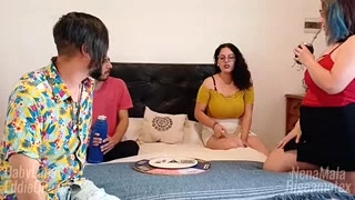 Best has sex with best friend at a swinger party