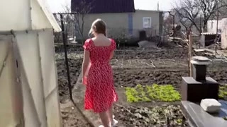 Dirty gets rammed on farm