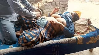 Hindi aunty in the village