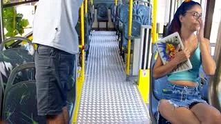 Student pounding in public