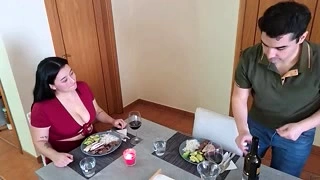Latin milf fucks with dude