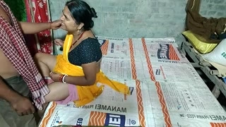 Honey wife at home