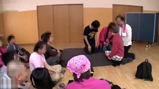 Crazy fetish lover has gangbang