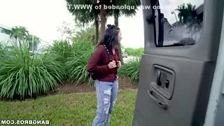 Dirty emo in the van