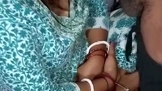 Indian mallu with a working mouth giving blowjob