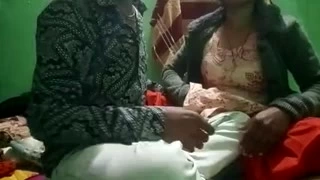 Horny bhabi licking the dick