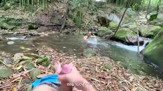 Watching masturbating in the shower
