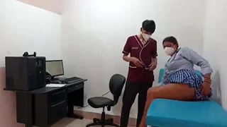 Perverted has sex with doctor in college