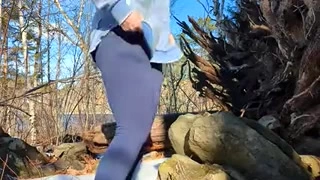 Naked bitch piss