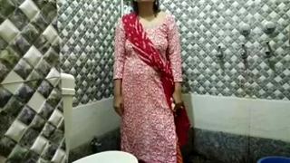 Indian chudai in the shower