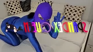 Nasty in leggings gets cum