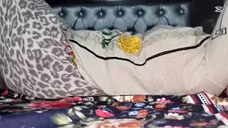 Princess fucking in ass on the bed