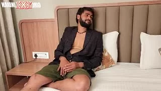 Hindi with boobs in the bedroom