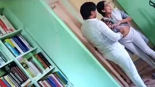Step sister fucking with step brother in college