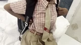 Cute stepsis fucking with step brother