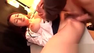 Idol has rough sex in the office